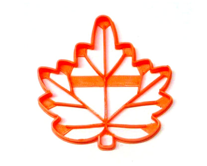 Maple Leaf Detailed Fall Autumn Canadian Symbol Cookie Cutter Made In USA PR2943