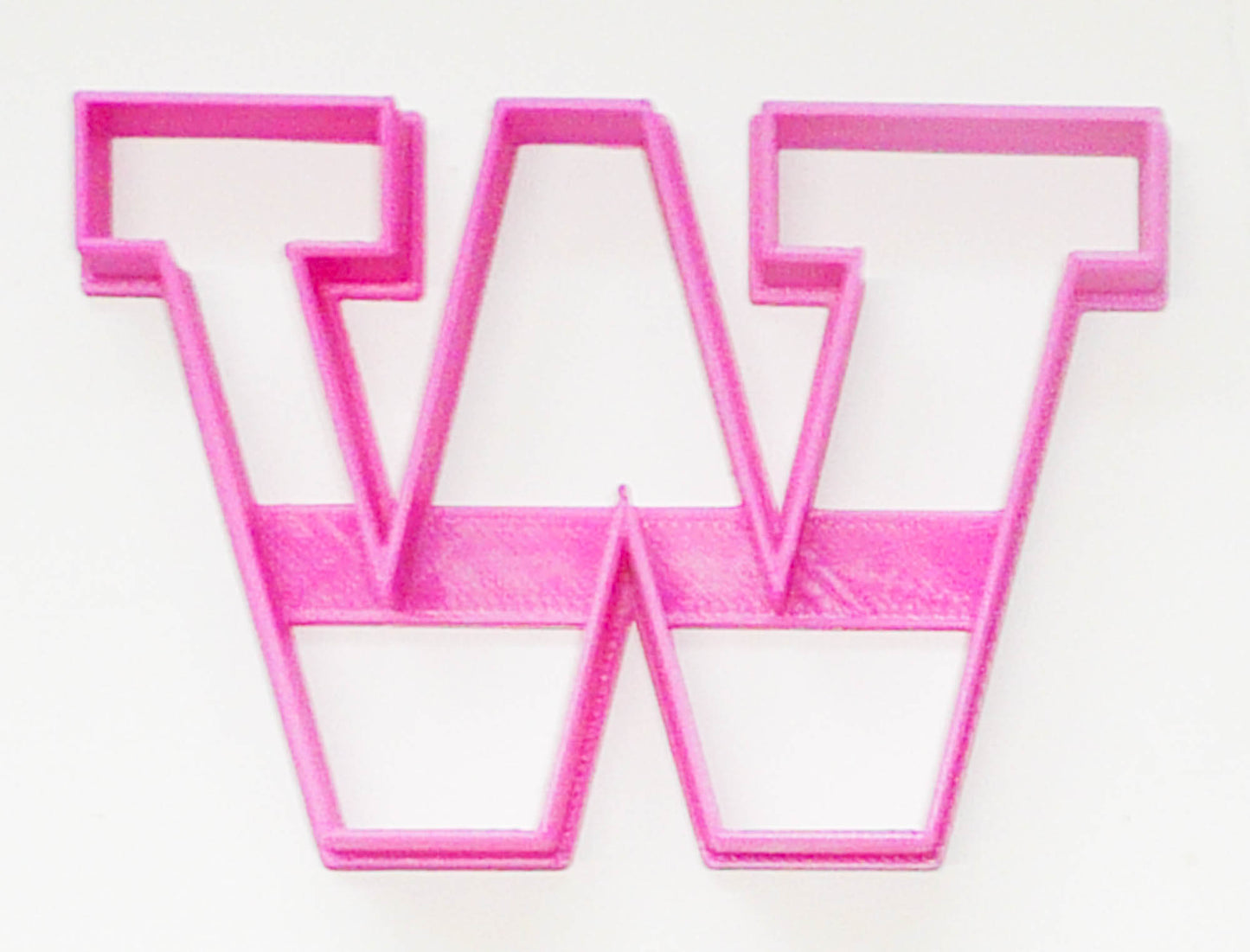 University of Washington Huskies W Letter Cookie Cutter Made In USA PR3015