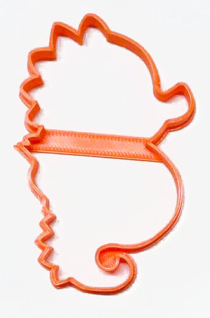 Seahorse Cartoon Style Small Marine Fish Cookie Cutter Made In USA PR3019