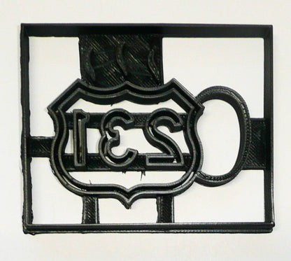 Route 231 Sign Coffee Mug Tea Cup With Steam Cookie Cutter Made In USA PR3030