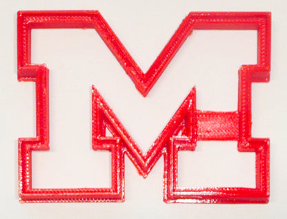 Ole Miss M Letter University of Mississippi Cookie Cutter Made In USA PR3039