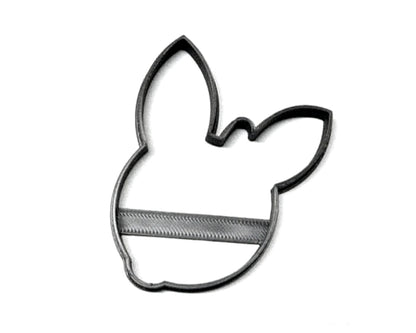 Rudolph the Reindeer Face Outline Cartoon Cookie Cutter Made In USA PR3049