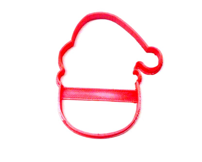 Santa Face Outline Rudolph Christmas Cartoon Cookie Cutter Made In USA PR3051