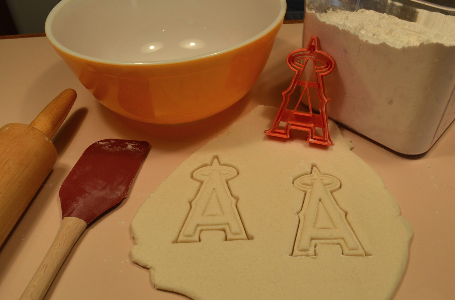 Los Angeles LA Angels Baseball Logo Sports Cookie Cutter Made In USA PR2572