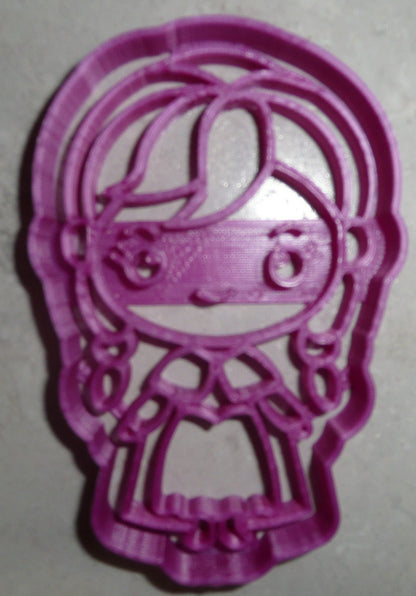 Anna Princess Sister Elsa Frozen Movie Cookie Cutter Made In USA PR2648