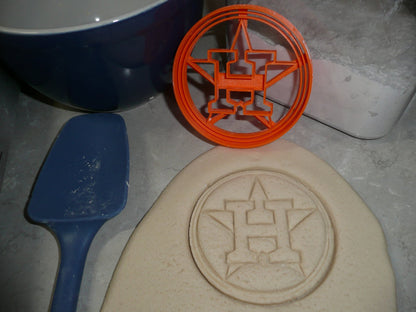 Houston Astros Baseball Logo Sports Athletics Cookie Cutter Made In USA PR2555