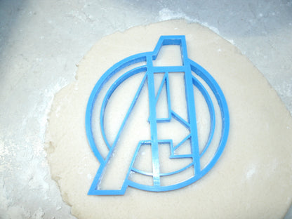 Avengers Logo Marvel Superheros Cookie Cutter Made In USA PR584