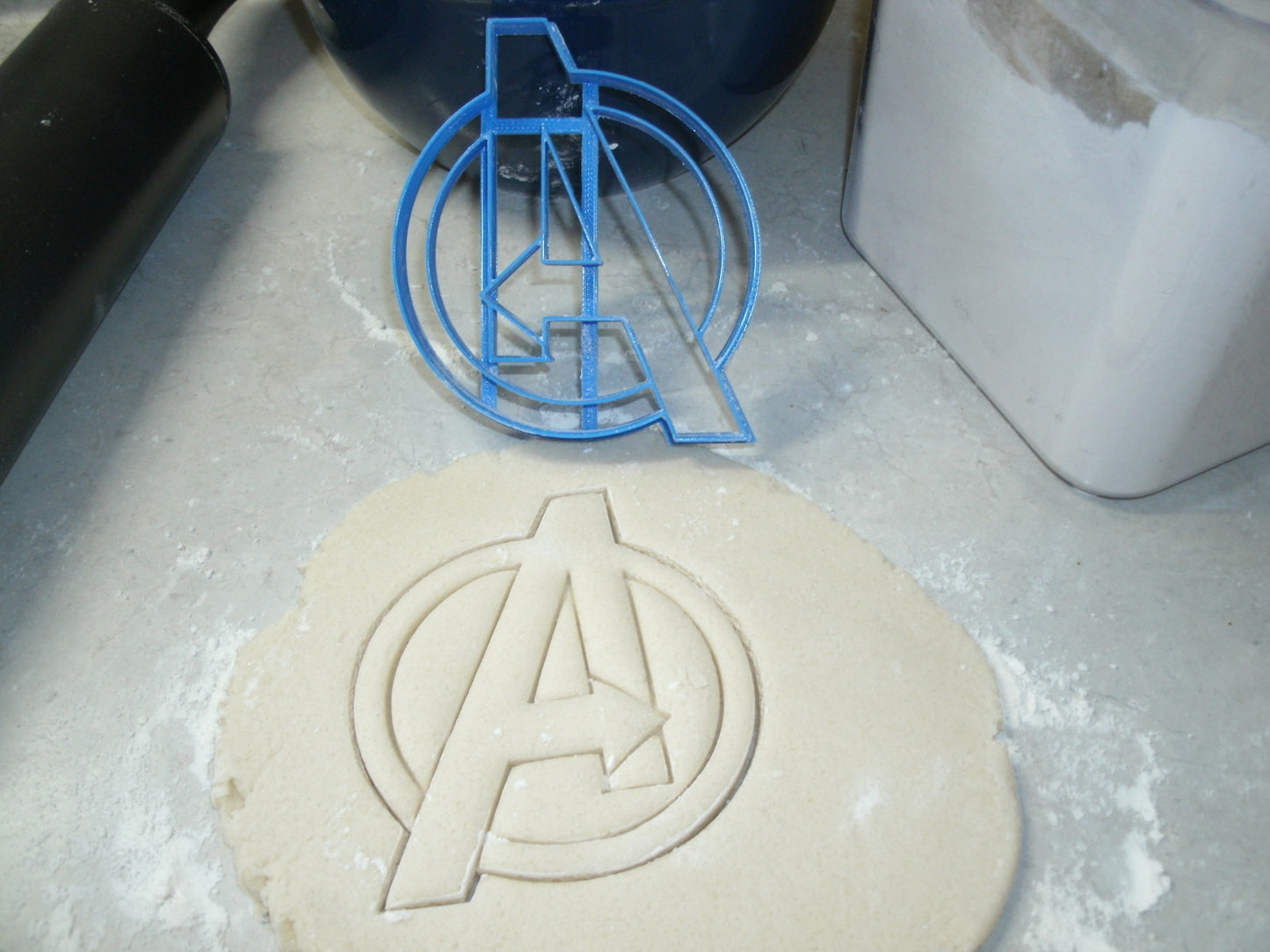 Avengers Logo Marvel Superheros Cookie Cutter Made In USA PR584