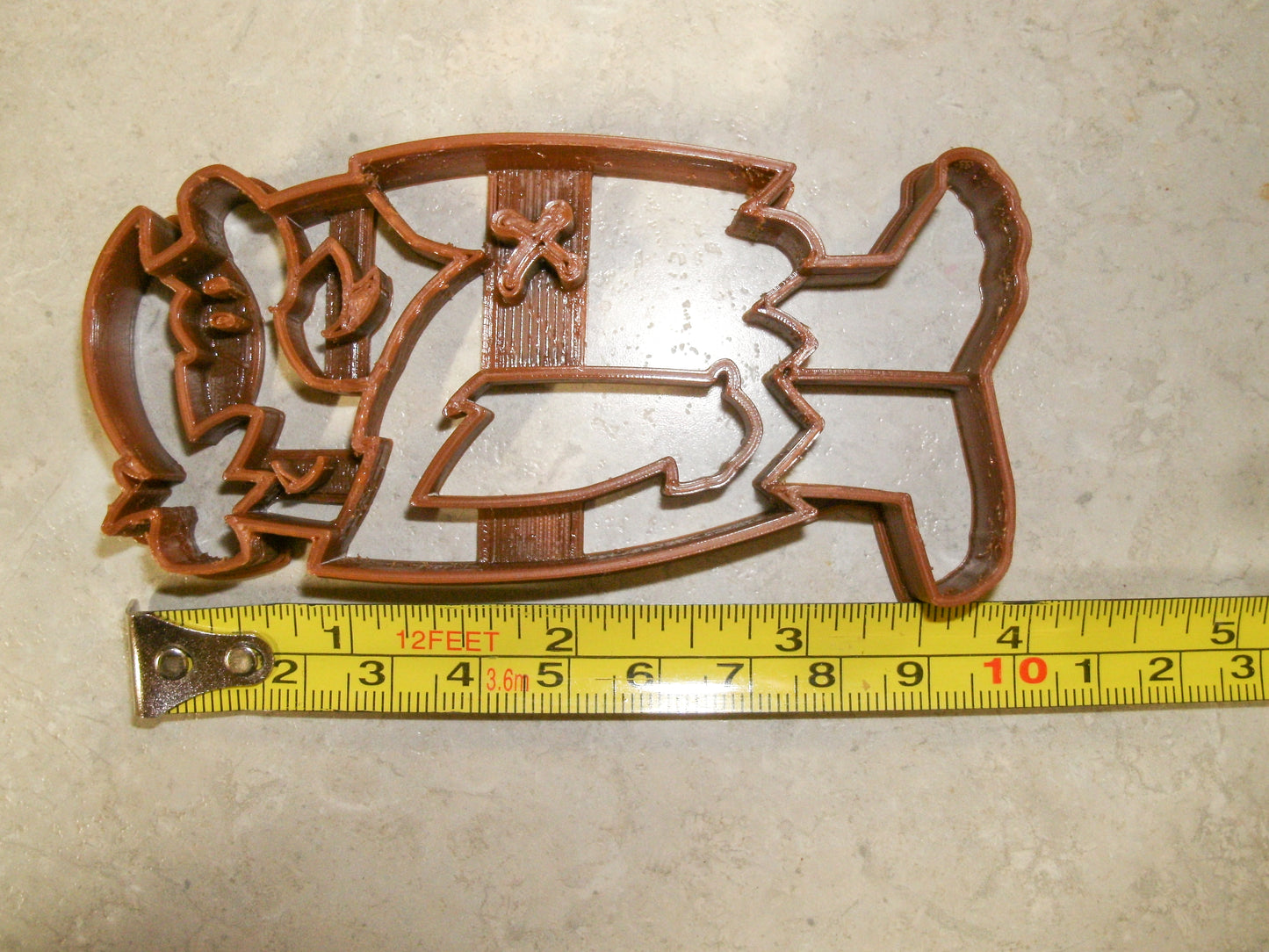 Barney Rubble Fred's Neighbor Flintstones Cookie Cutter Made In USA PR2258