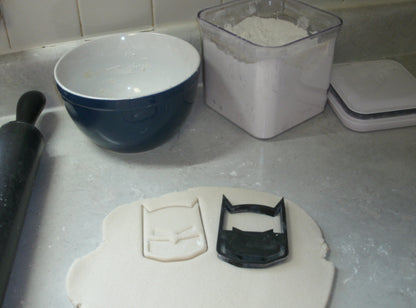 Batman Face Mask Superhero DC Comics Cookie Cutter Made In USA PR583