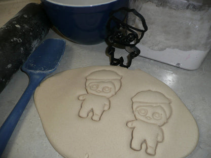 Beatnik Babe Black Beret Surprise Doll Cookie Cutter Made In USA PR2511