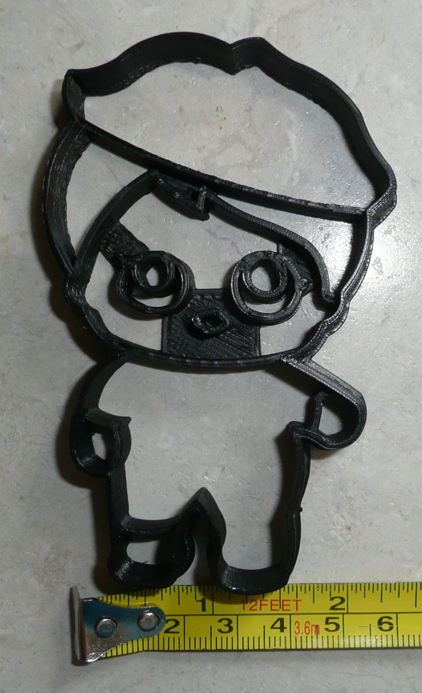 Beatnik Babe Black Beret Surprise Doll Cookie Cutter Made In USA PR2511