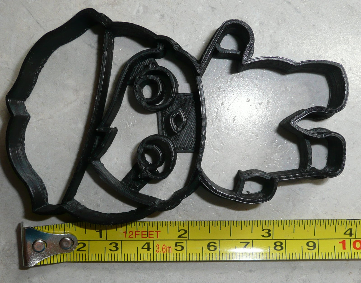 Beatnik Babe Black Beret Surprise Doll Cookie Cutter Made In USA PR2511