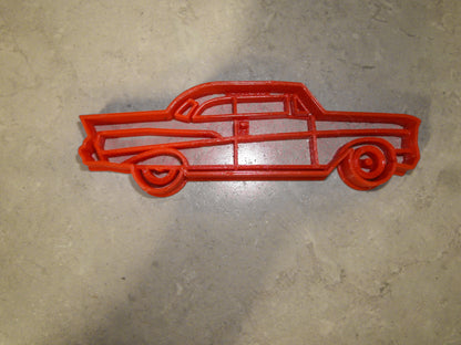 Chevy Chevrolet Bel Air Coupe 1957 Vintage Cookie Cutter Made In USA PR2107