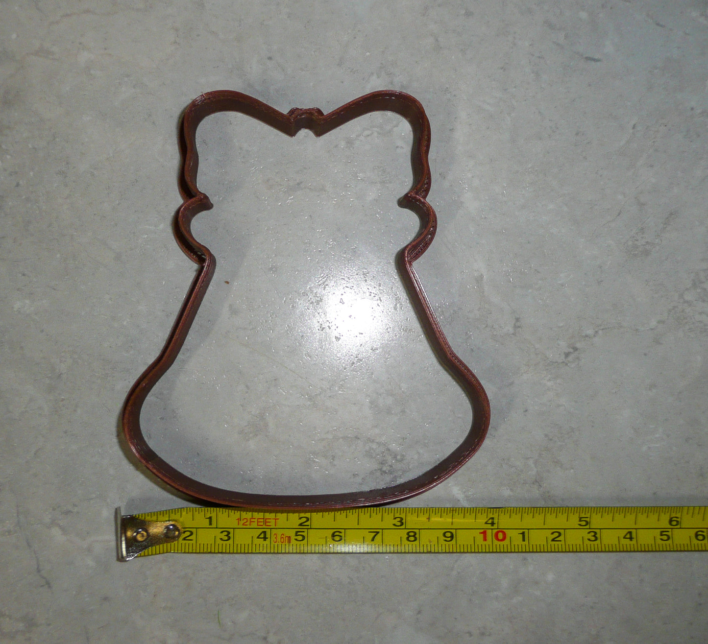 Christmas Bell Outline Church Holiday Cookie Cutter Made In USA PR2023
