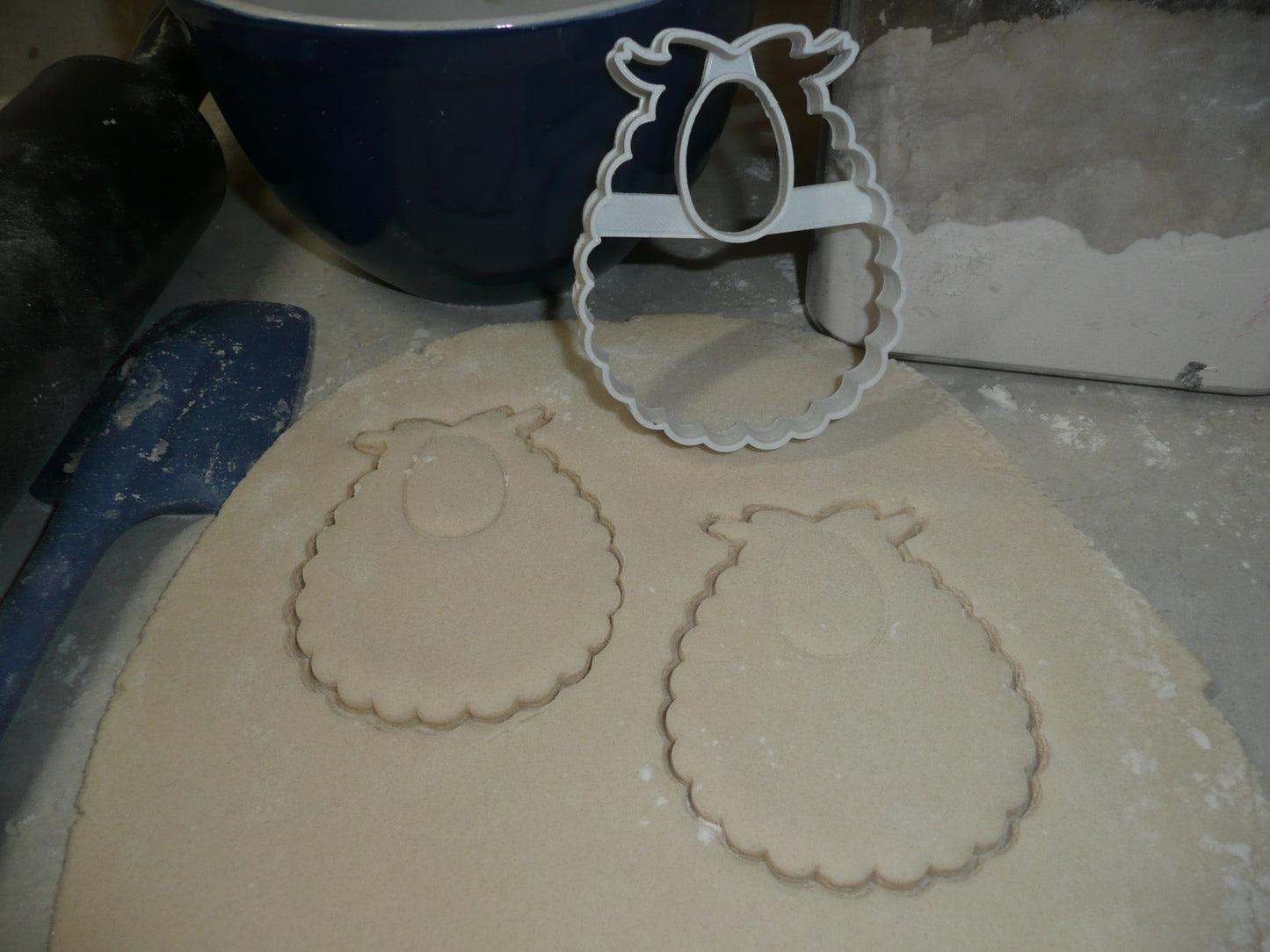 Bib Food Feeding Drool Cover Baby Shower Cookie Cutter Made In USA PR2461