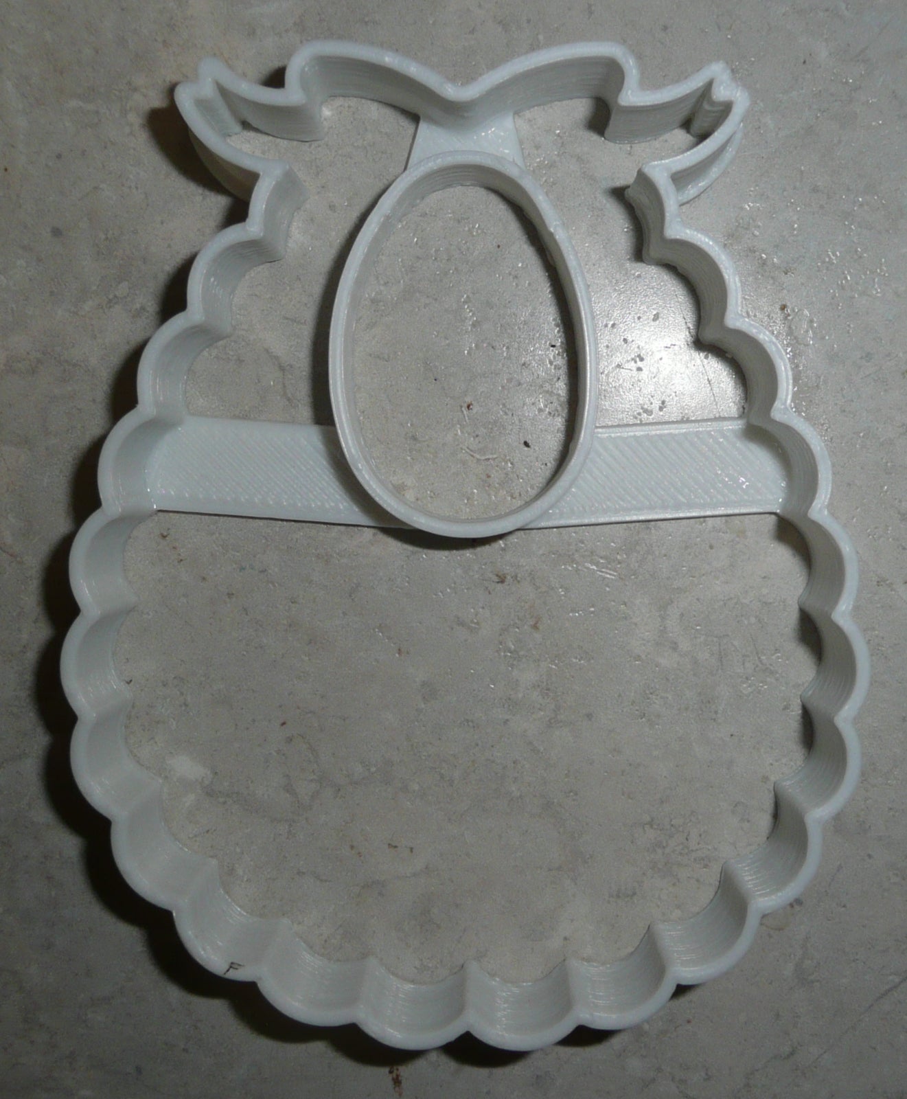 Bib Food Feeding Drool Cover Baby Shower Cookie Cutter Made In USA PR2461