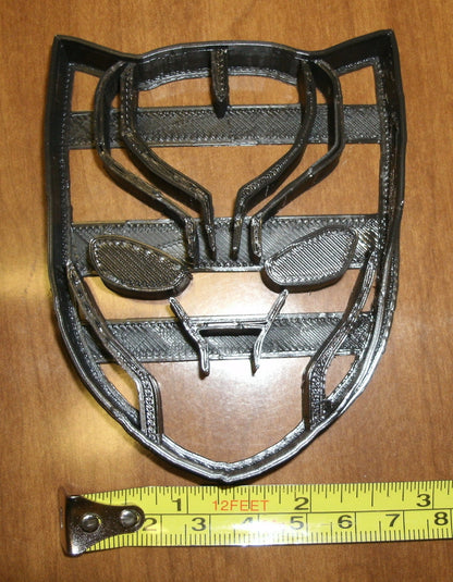 Black Panther Face Mask Superhero Cookie Cutter Made In USA PR599