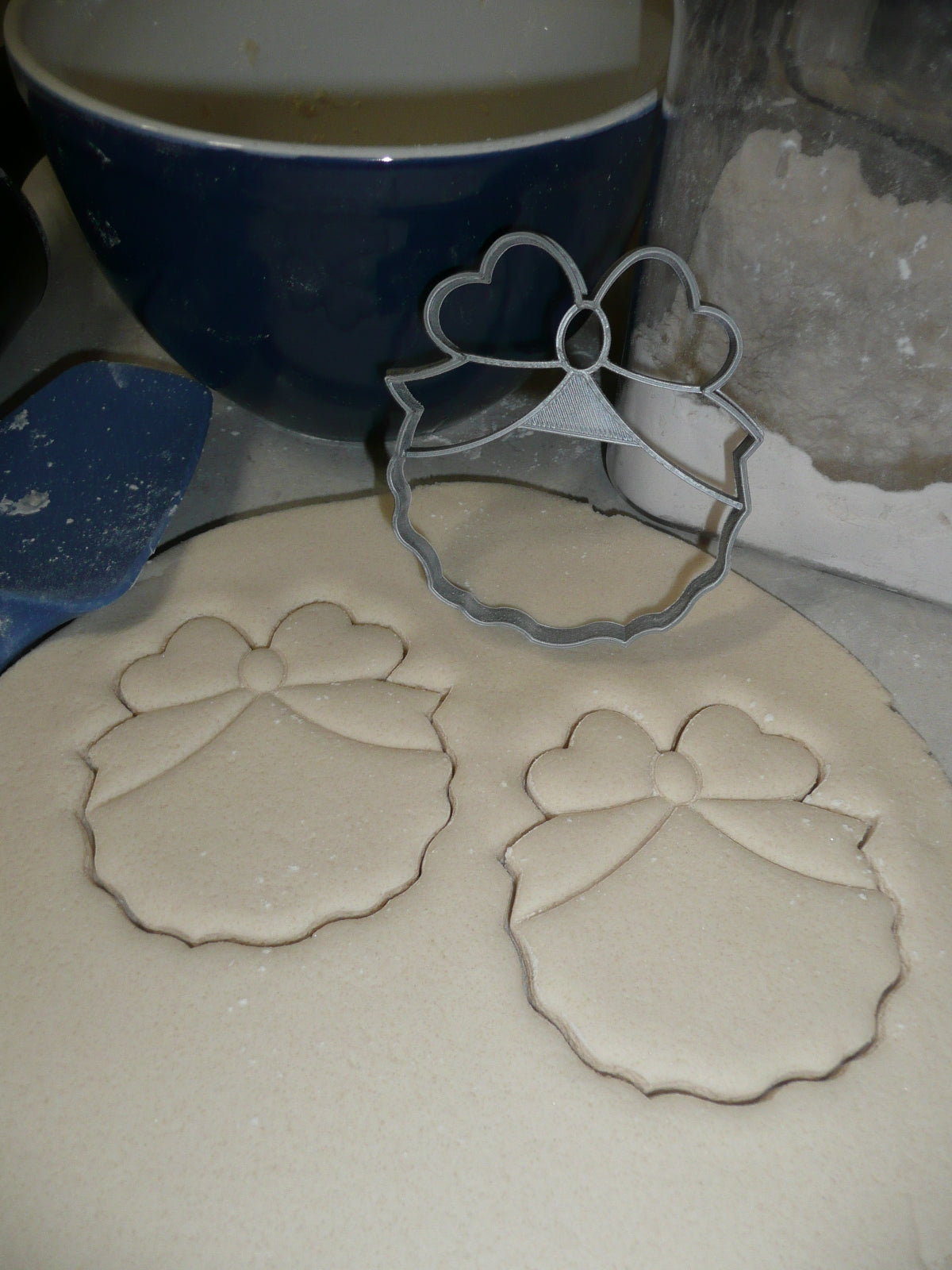Bow Tie With Space For Name Baby Shower Cookie Cutter Made In USA PR2613