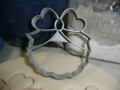 Bow Tie With Space For Name Baby Shower Cookie Cutter Made In USA PR2613