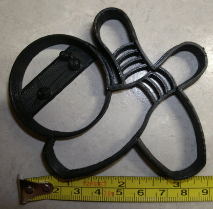 Bowling Pins Bowl Ball League Hobby Sport Cookie Cutter Made In USA PR2497