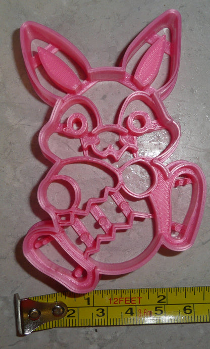 Easter Bunny Rabbit With Decorated Egg Cookie Cutter Made In USA PR2400