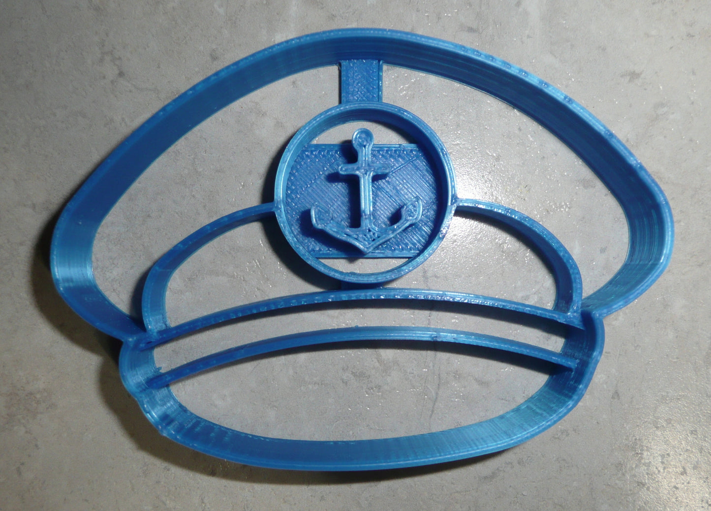6x Sailor Captain Hat Fondant Cutter Cupcake Topper 1.75 IN USA FD2590