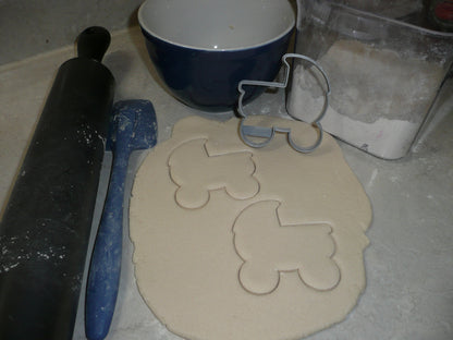 Newborn Carriage Stroller Buggy Baby Shower Cookie Cutter Made In USA PR2460