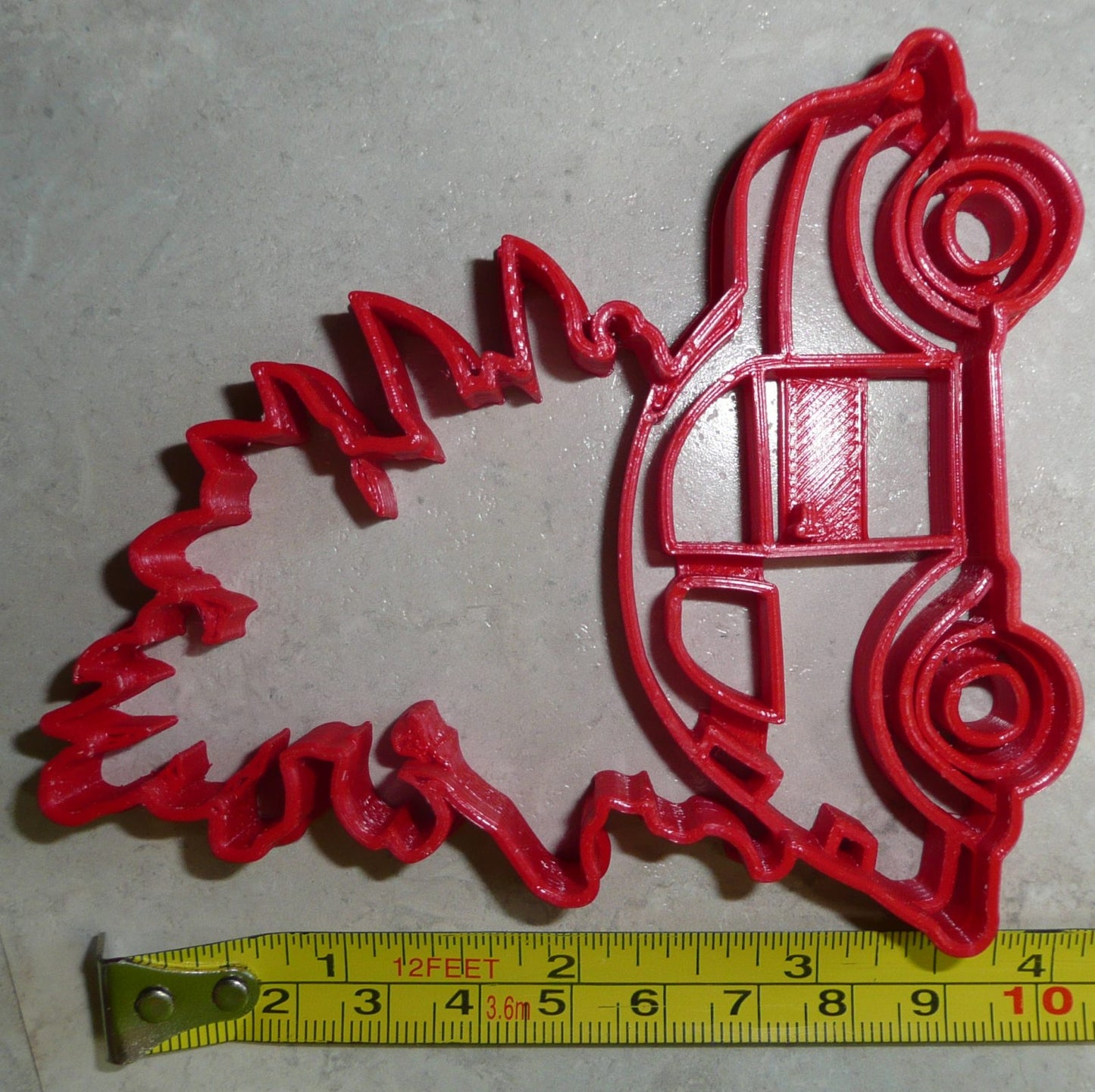 Beetle Car With Christmas Tree Cookie Cutter Made In USA PR2253