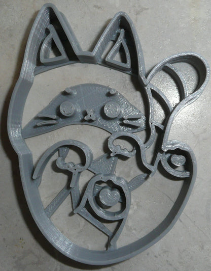 Cat Kitty Playing Playful Animal Cookie Cutter Made In USA PR2366