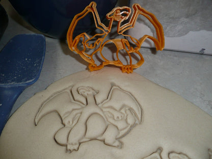 Charizard Fire Flying Pokemon Charmeleon Cookie Cutter Made In USA PR2467