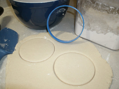 Circle Round Frame Shape Cookie Cutter Baking Tool Made In USA PR707