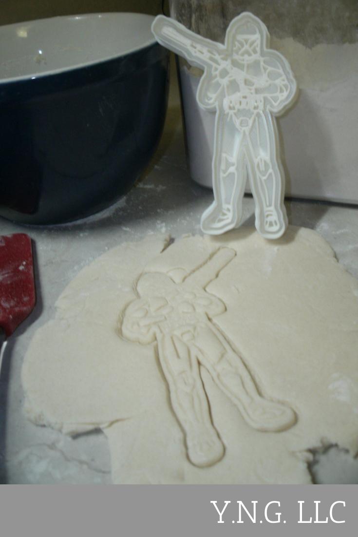 Clone Trooper Republic Soldier Star Wars Cookie Cutter Made In USA PR749