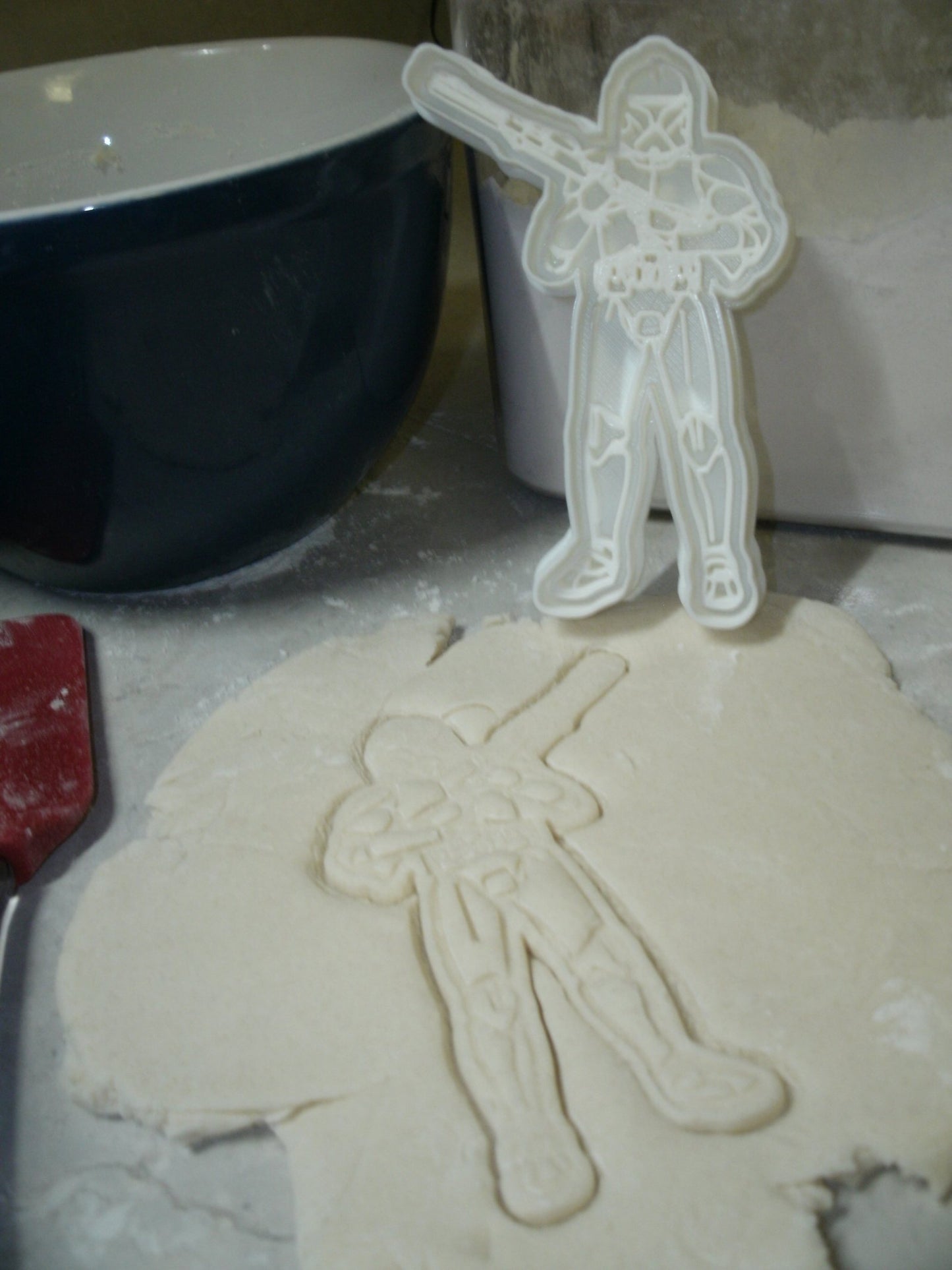 Clone Trooper Republic Soldier Star Wars Cookie Cutter Made In USA PR749