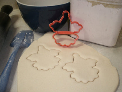 Clown Head Face Outline Circus Performer Cookie Cutter Made In USA PR2672