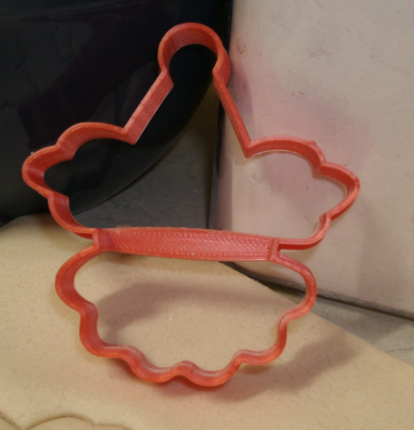 Clown Head Face Outline Circus Performer Cookie Cutter Made In USA PR2672