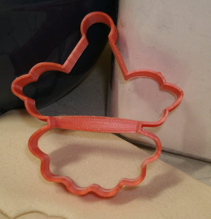 Clown Head Face Outline Circus Performer Cookie Cutter Made In USA PR2672