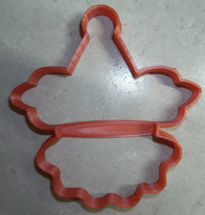 Clown Head Face Outline Circus Performer Cookie Cutter Made In USA PR2672