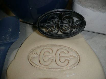Cross Country CC Arrow Running Sport Cookie Cutter Made In USA PR2493