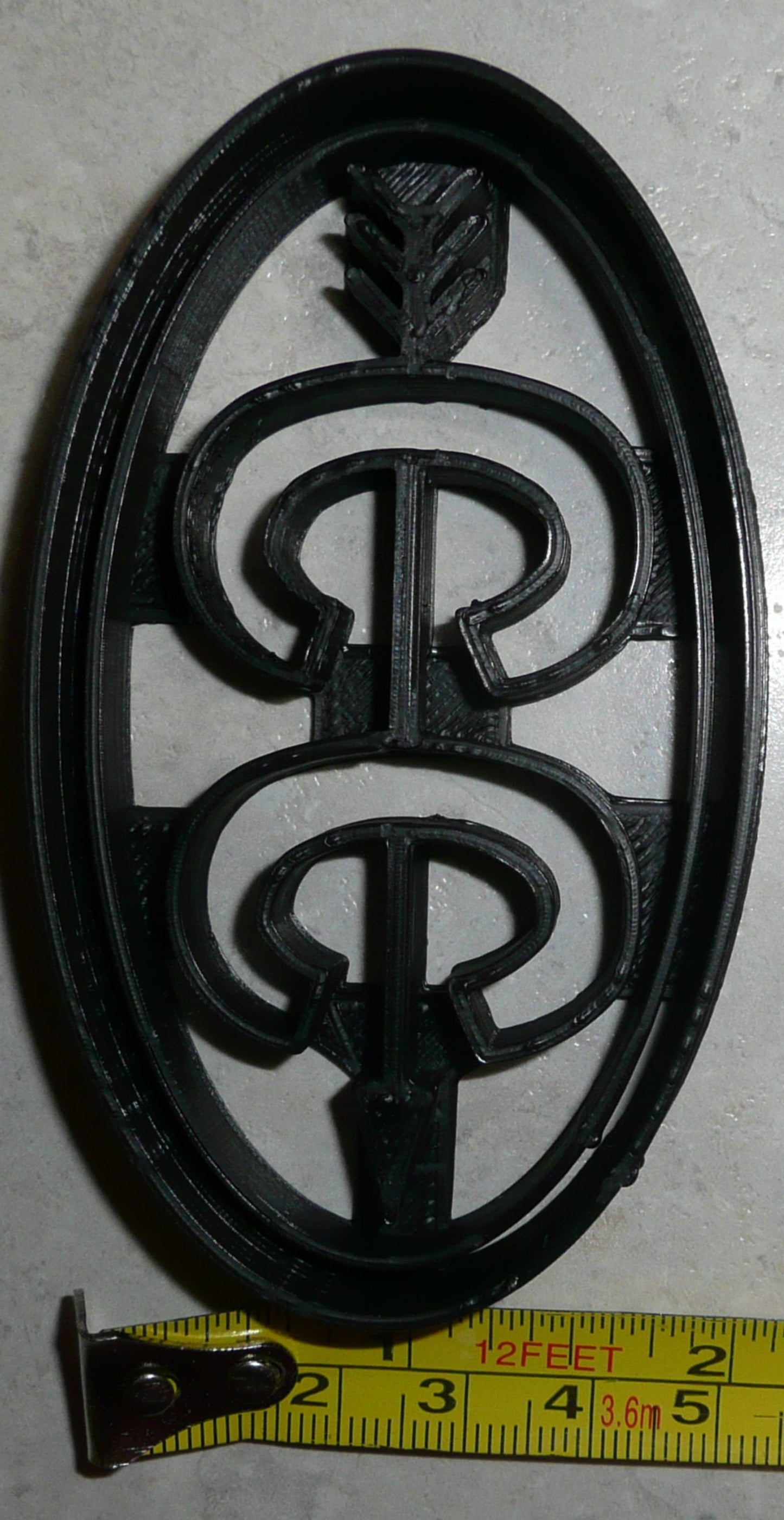 Cross Country CC Arrow Running Sport Cookie Cutter Made In USA PR2493