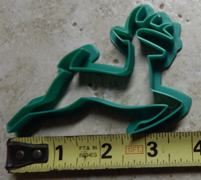 John Deere Outline Of Deer Lawn Farm Equipment Cookie Cutter Made In USA PR2095