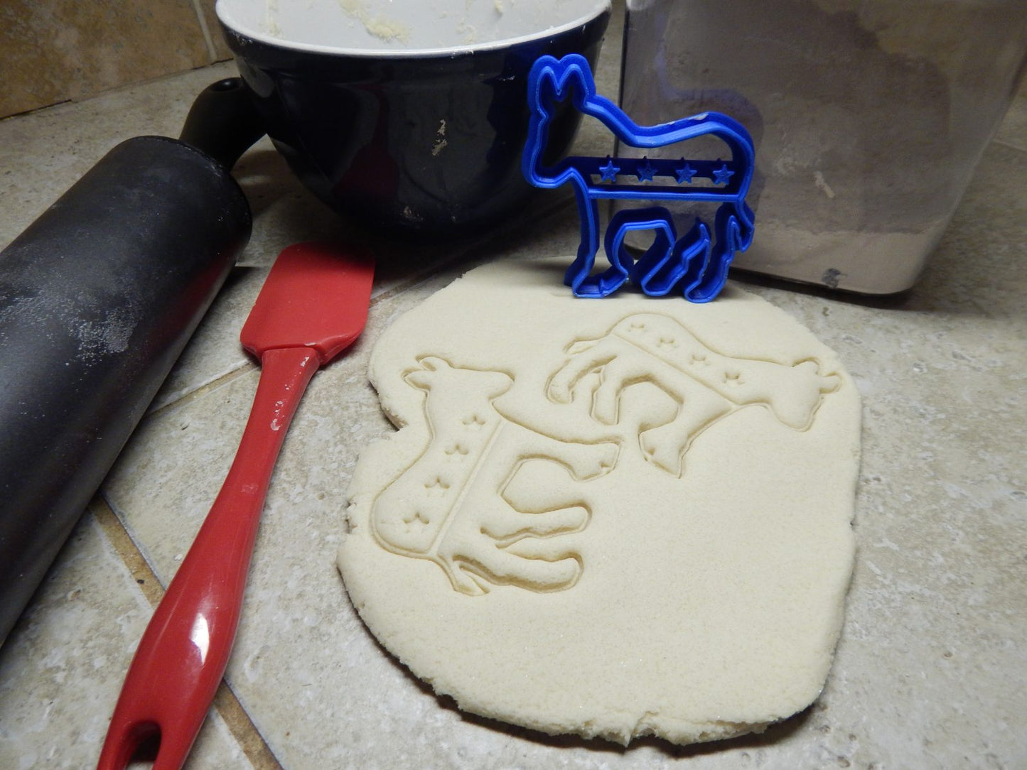 Democrat Election Politics Political Donkey Cookie Cutter Made In USA PR2136