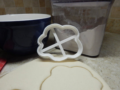 Eggs Egg Scrambled Breakfast Food Cloud Shape Cookie Cutter Made In USA PR2176