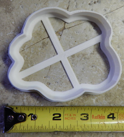 Eggs Egg Scrambled Breakfast Food Cloud Shape Cookie Cutter Made In USA PR2176