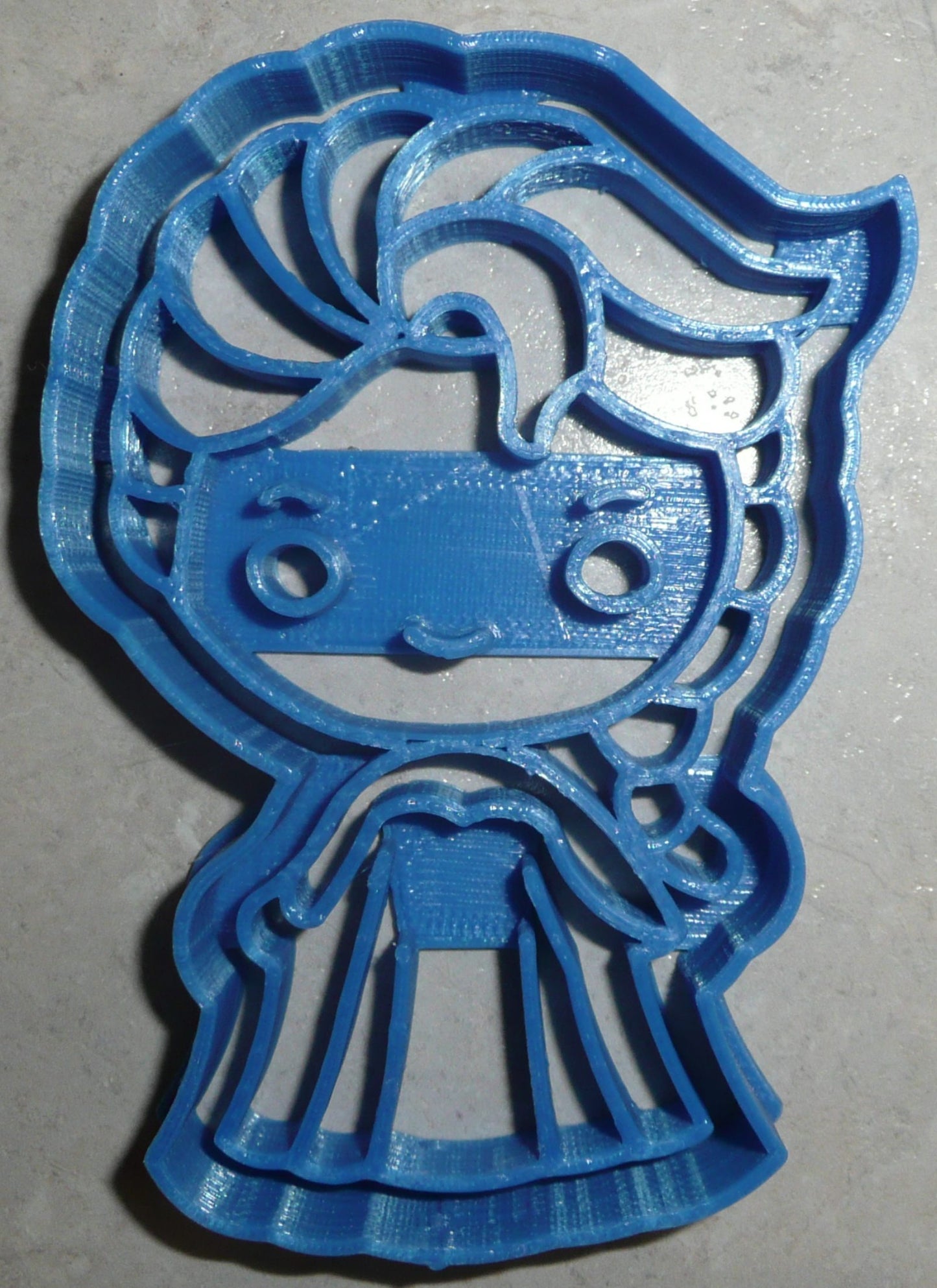Elsa Ice Snow Queen Winter Frozen Movie Cookie Cutter Made In USA PR2646