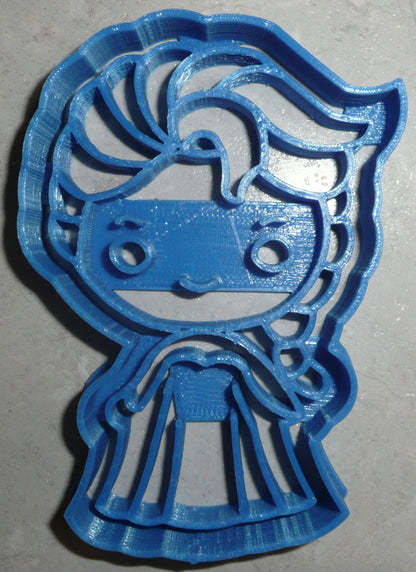 Elsa Ice Snow Queen Winter Frozen Movie Cookie Cutter Made In USA PR2646