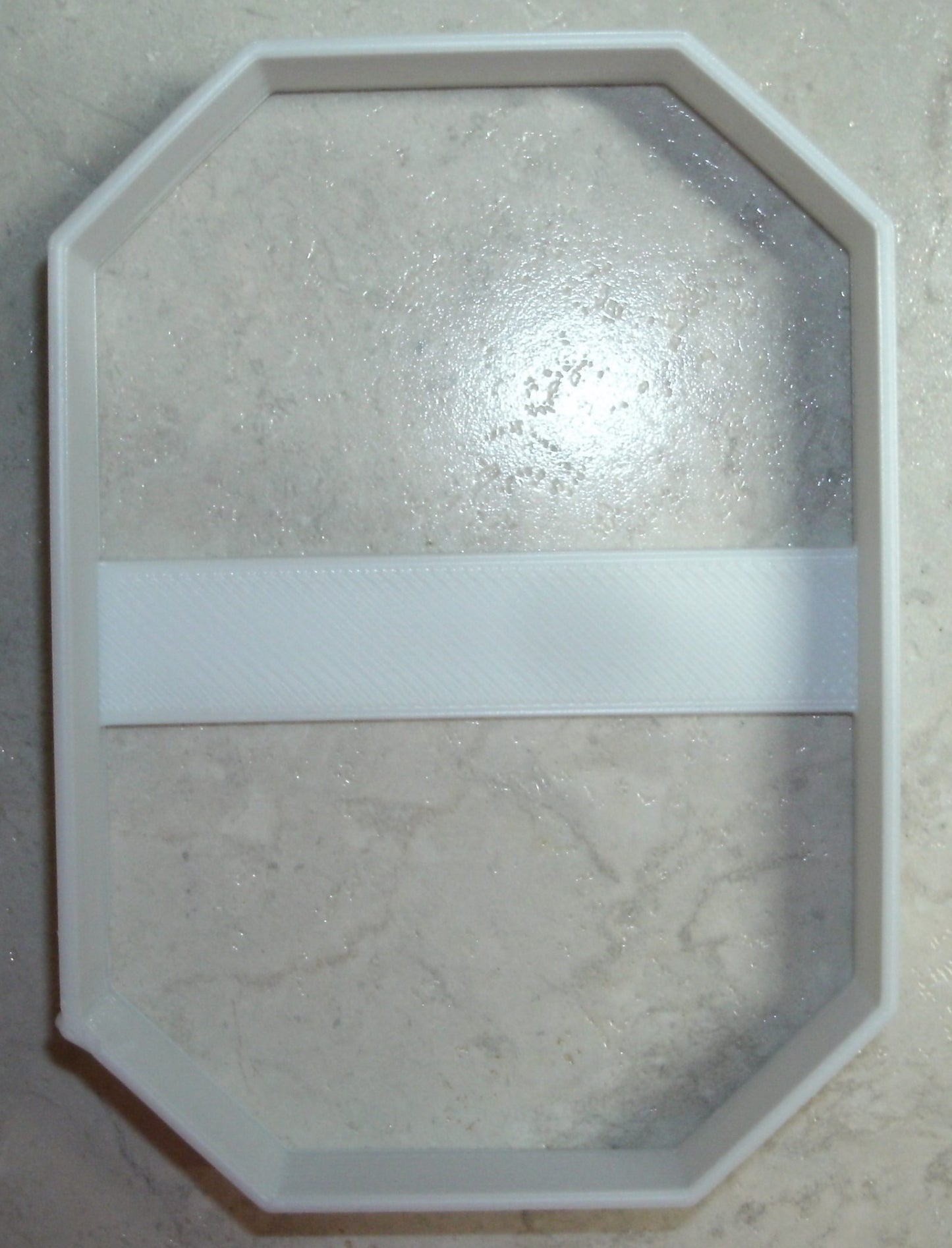 Emerald Cut Outline Shape Gem Crystal Cookie Cutter Made In USA PR2685