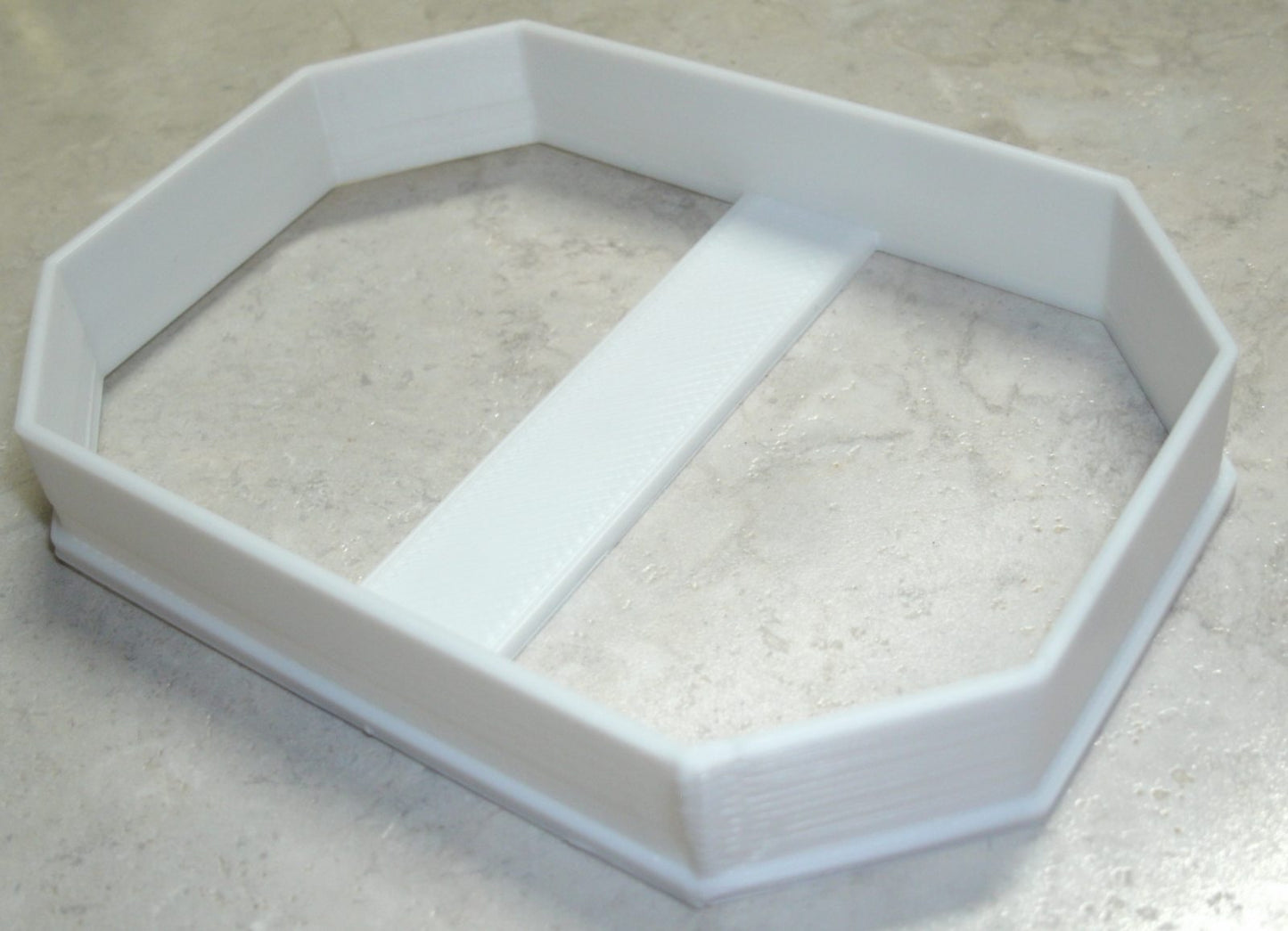 Emerald Cut Outline Shape Gem Crystal Cookie Cutter Made In USA PR2685
