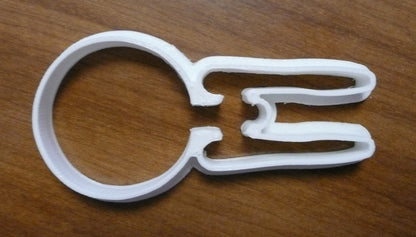 6x USS Enterprise Fondant Cutter Cupcake Topper 1.75 IN USA FD459