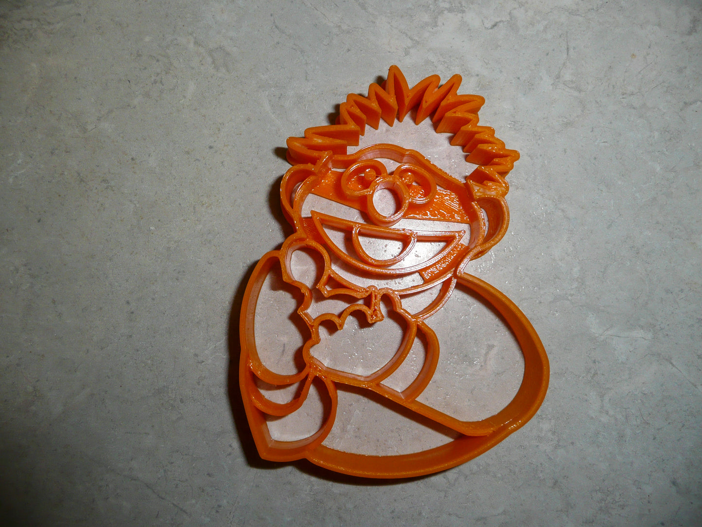 Ernie With Rubber Duckie Sesame Street Muppet Cookie Cutter Made In USA PR2016